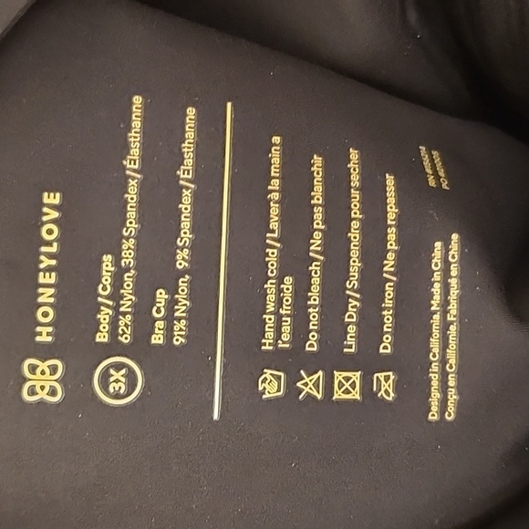 Honeylove Slimming  3X Maximum Sculpting And Support Boldness Black  NWT - Picture 16 of 16